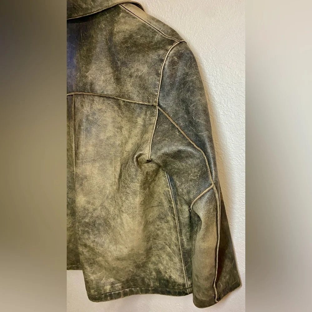 BKE 67 Leather Jacket Unisex - Picture 5 of 6